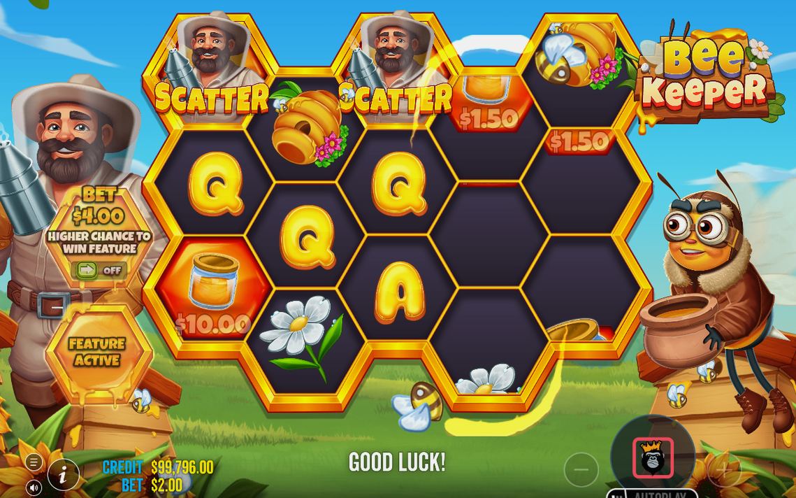 Honeypot-trappan med höjd multiplikator på rederna