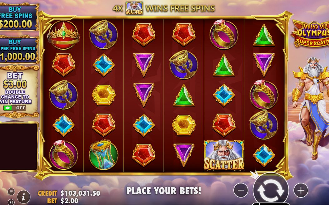 Gates of Olympus Super Scatter